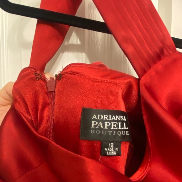 Adrianna Pappell Red Dress - Picture 6 of 8